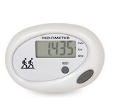 Custom Oval 2 Button Pedometer/Step Counter, 2.25