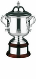 Custom Swatkins League Champions Hand Chased Cup Award w/ Lid (10.75