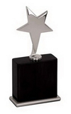 Custom Silver Star Award, 3 3/8