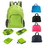 Custom Foldable Travel Backpack, 11 7/8" L x 6 3/8" W x 16 1/2" H, Price/piece