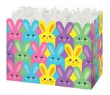 Blank Easter Bunnies Large Basket Box, 10 1/4