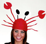 Custom Felt Crab Hat