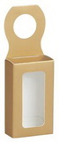 Blank Metallic Gold Bottle Hanger Favor Box, 2 1/4