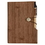 Custom Woodgrain Look Notebook With Sticky Notes And Flags, 4" W x 6" H, Price/piece