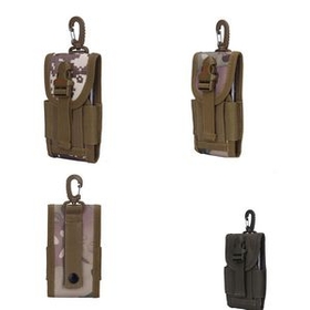 Custom Tactical Military Phone Pouch, 5.9" L x 3.9" W