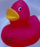 Custom Pink Sweetie Colorful Ducks