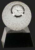 Custom Golfing Time Crystal Clock Award, 5
