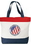 Custom Poly Zipper Tote Bag (20"x15"x5 1/4"), Price/piece