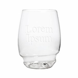 Custom Prestoflex Stemless Wine Glass, 4 3/8