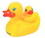 Blank Big Rubber Duck w/ Duckling (2 Piece Set), 4" L x 3 1/4" W x 4" H