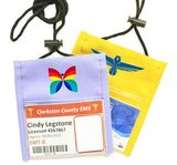 Custom Popular Non-Woven Convention Pouches with Rope Lanyard, 5.5