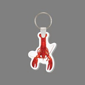 Custom Key Ring & Full Color Punch Tag - Lobster