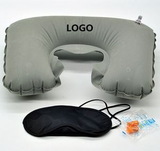 Custom Travel Set (Pillow & Eye Mask & Ear Plugs)