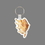 Key Ring & Full Color Punch Tag - Murex Seashell, Price/piece