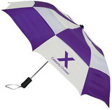 Custom Knight CH Vented Folding Umbrella, 15