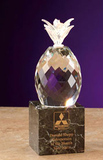 Custom Crystal Pineapple Award (5.75