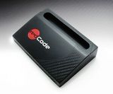 Custom Carbon Fiber-Textured Business Card Holder