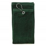 Custom The Dryer Regulation Golf Towel - Green, 16.0