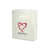 Custom Clear Frosted Die Cut Tote Bag (10
