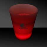 Custom 2 Oz. Red LED Neon Look Shot Glass