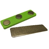 Custom Green Magnet: Bulk Badge Attachments