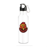 Custom The Wide Mouth Flair w/Carabiner - 25oz White, 2.875