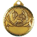 Custom Stock Motorcycling Round Medal
