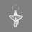 Key Ring & Punch Tag W/ Tab - Chiropractic Emblem, Price/piece