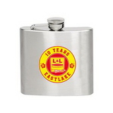 Custom 5oz. Stainless steel Flask, 3 3/4