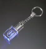 Custom LED Block Keychain, 3/4