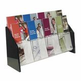 Custom Deluxe 8-pocket Acrylic Brochure Holder - Wall