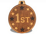 Custom Wood Medal - 2