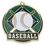 Custom 2" High Tech Medallion Baseball In Gold, Price/piece