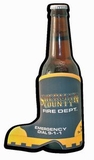 Custom Full Color Fire Boot Beer Bottle Hugger Beverage Insulator (Sublimated)