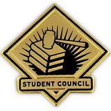 Blank School Pin - Student Council, 1
