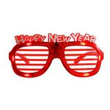 Custom LED Flashing Shutter Glasses Happy New Year, 5.9