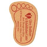 Custom Large Footprint Cork Coaster