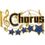 Custom 1 1/4" Music Award Lapel Pin Chorus, Price/piece