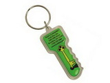 Custom Key Shape Acrylic Key Tag