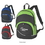 Custom Curve Backpack, 12" W x 16 1/2" H x 6 1/2" D, Price/piece