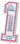 Custom Number One Thermometer, 3 5/8" W x 9" H, Price/piece