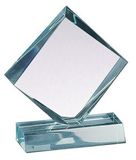 Blank Jade Diamond Acrylic Award on Jade Base (5 3/4
