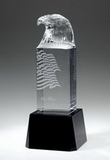 Custom Crystal Eagle Award, 8