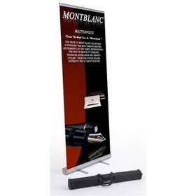 Retractable Banner Stand (33"x78" Custom Printed)