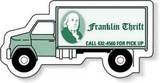 Custom Stock 25 Mil. Delivery Truck Magnet (3 1/8