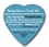 Custom HEART2 - Indoor NoteKeeper&#0153 Magnet, Price/piece