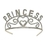 Custom Glittered Metal Princess Tiara, Price/piece