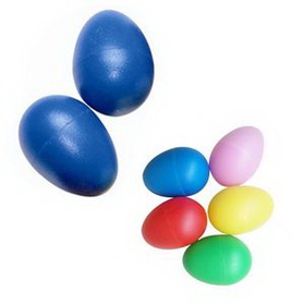 Custom Egg Maracas Noise Maker, 2 3/8" L x 1 5/8" W