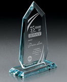 Custom Excalibur Starphire Award (5 5/8