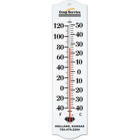 Custom Aluminum Thermometer (4"x16")